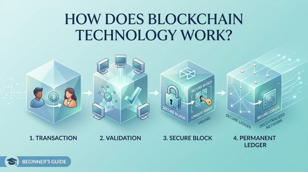 🔗 How Does Blockchain Technology Work?